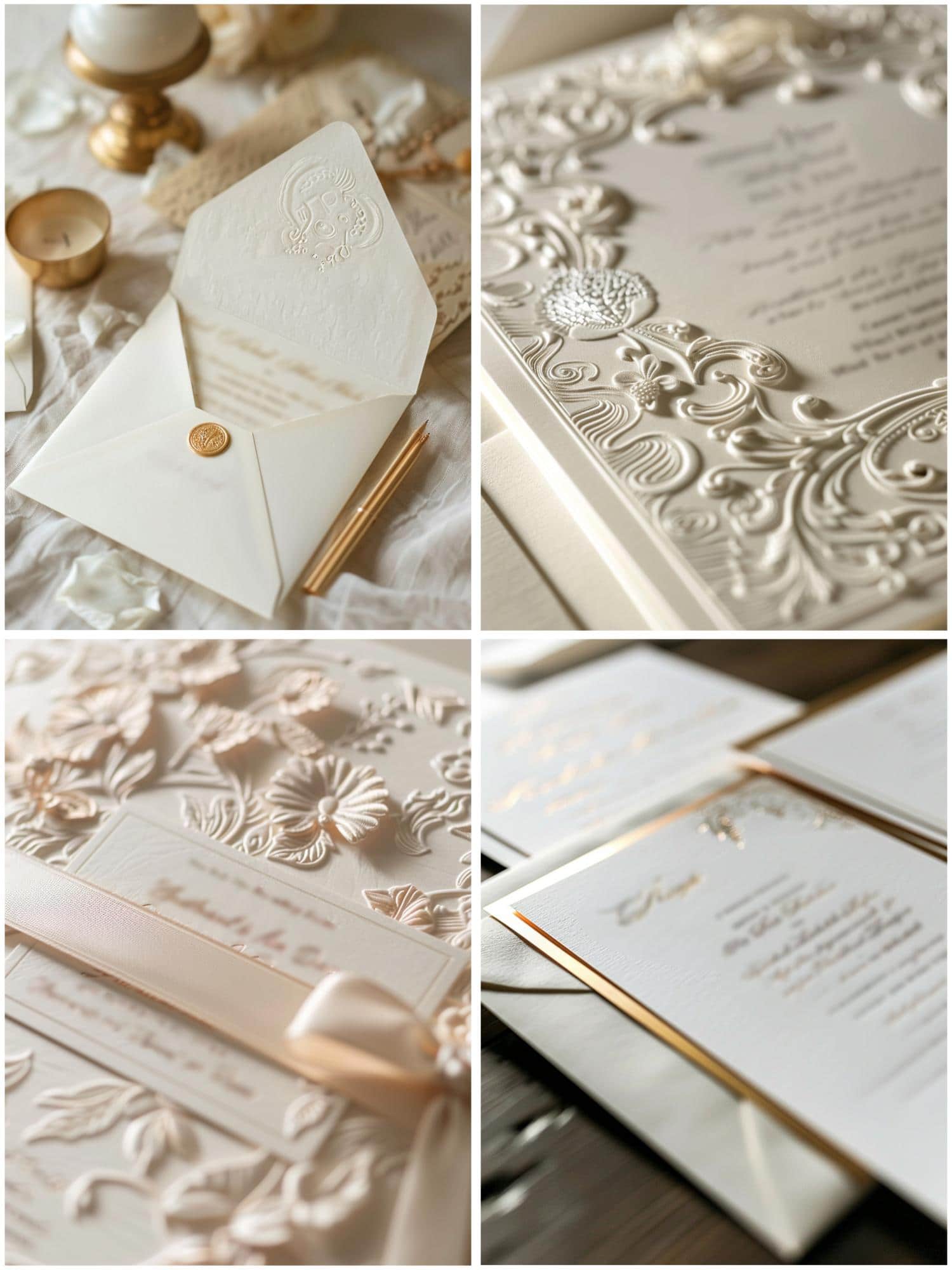 classic wedding invitations