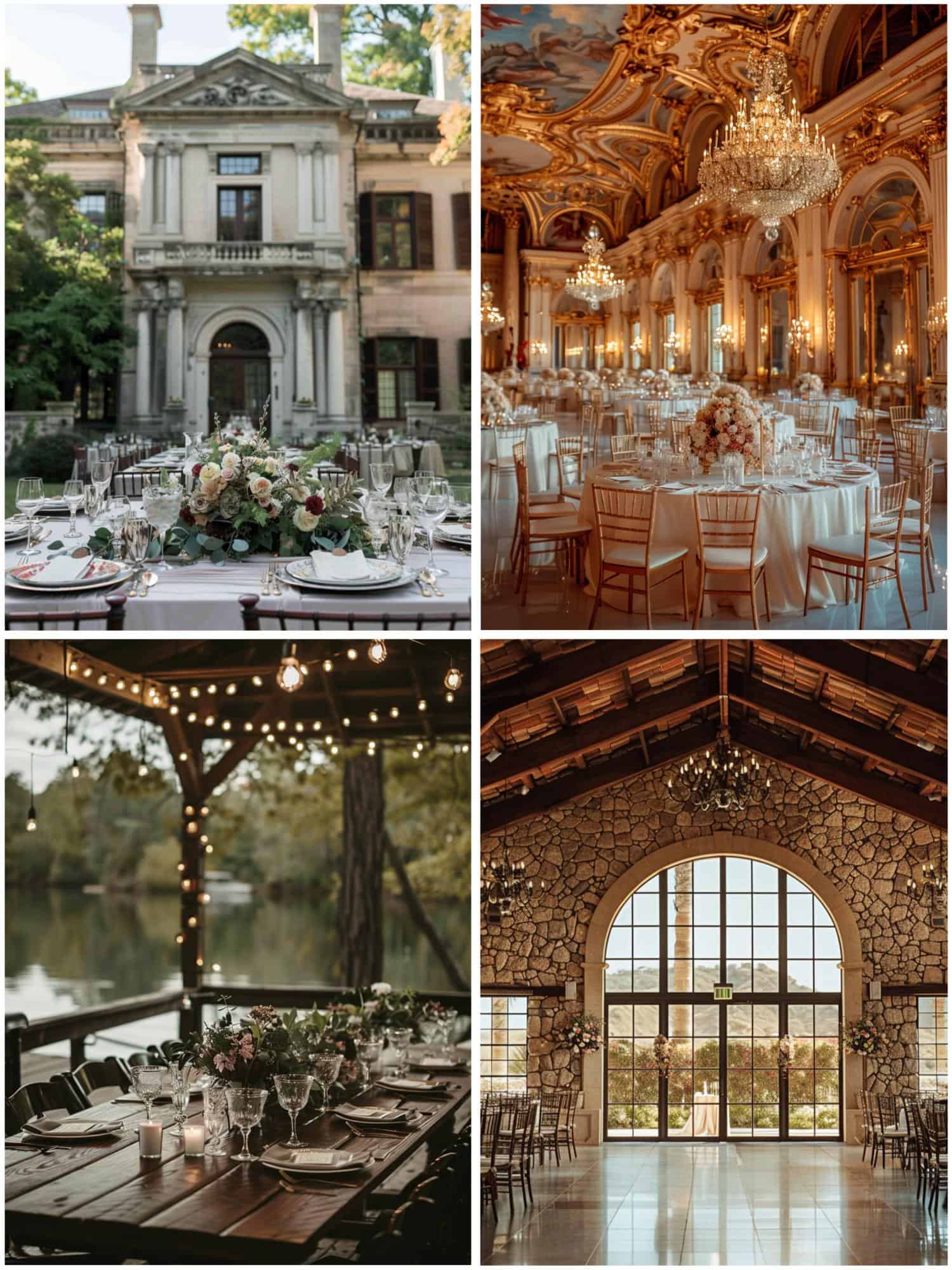 classically romantic wedding venues