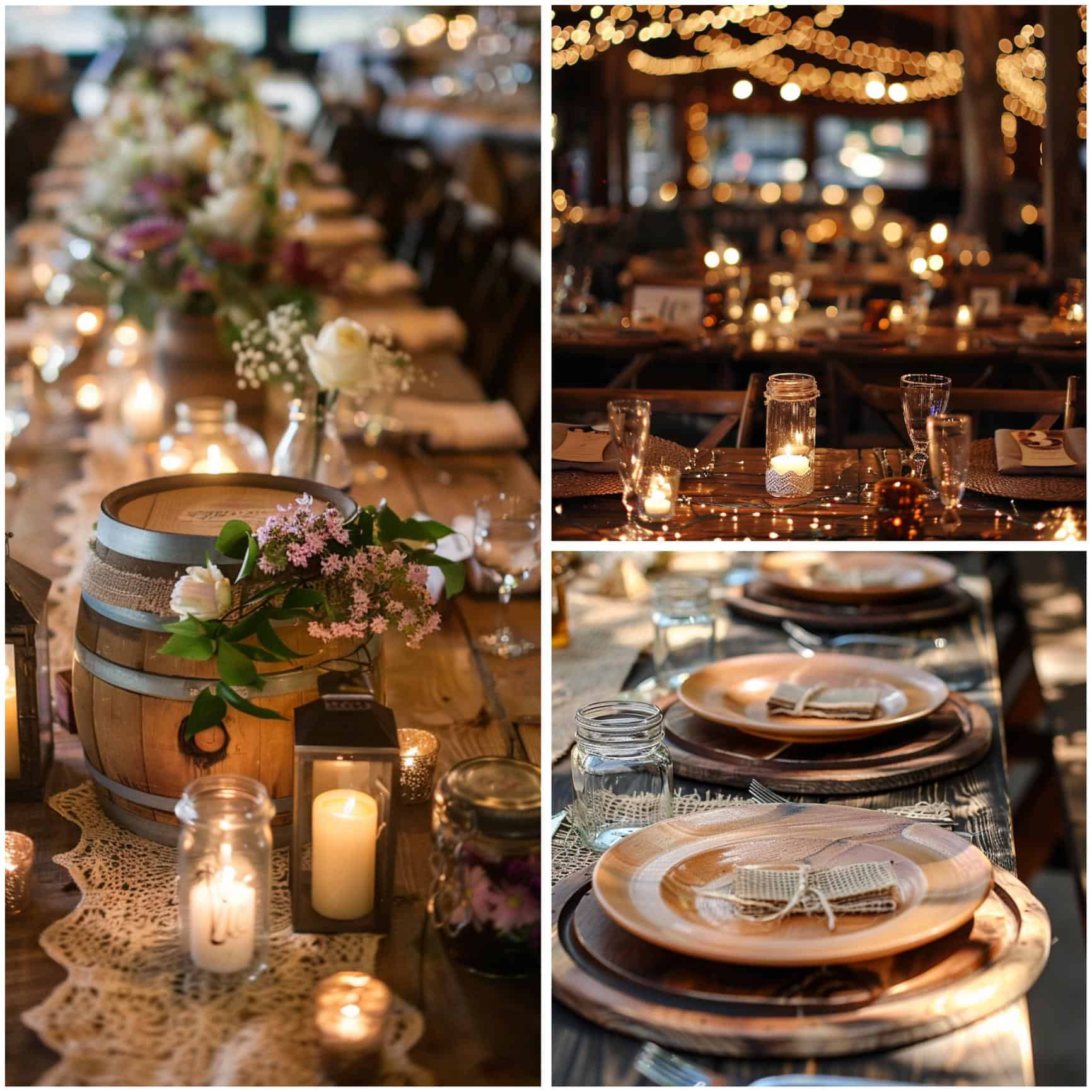 cowboy wedding theme ideas for decor and centerpieces