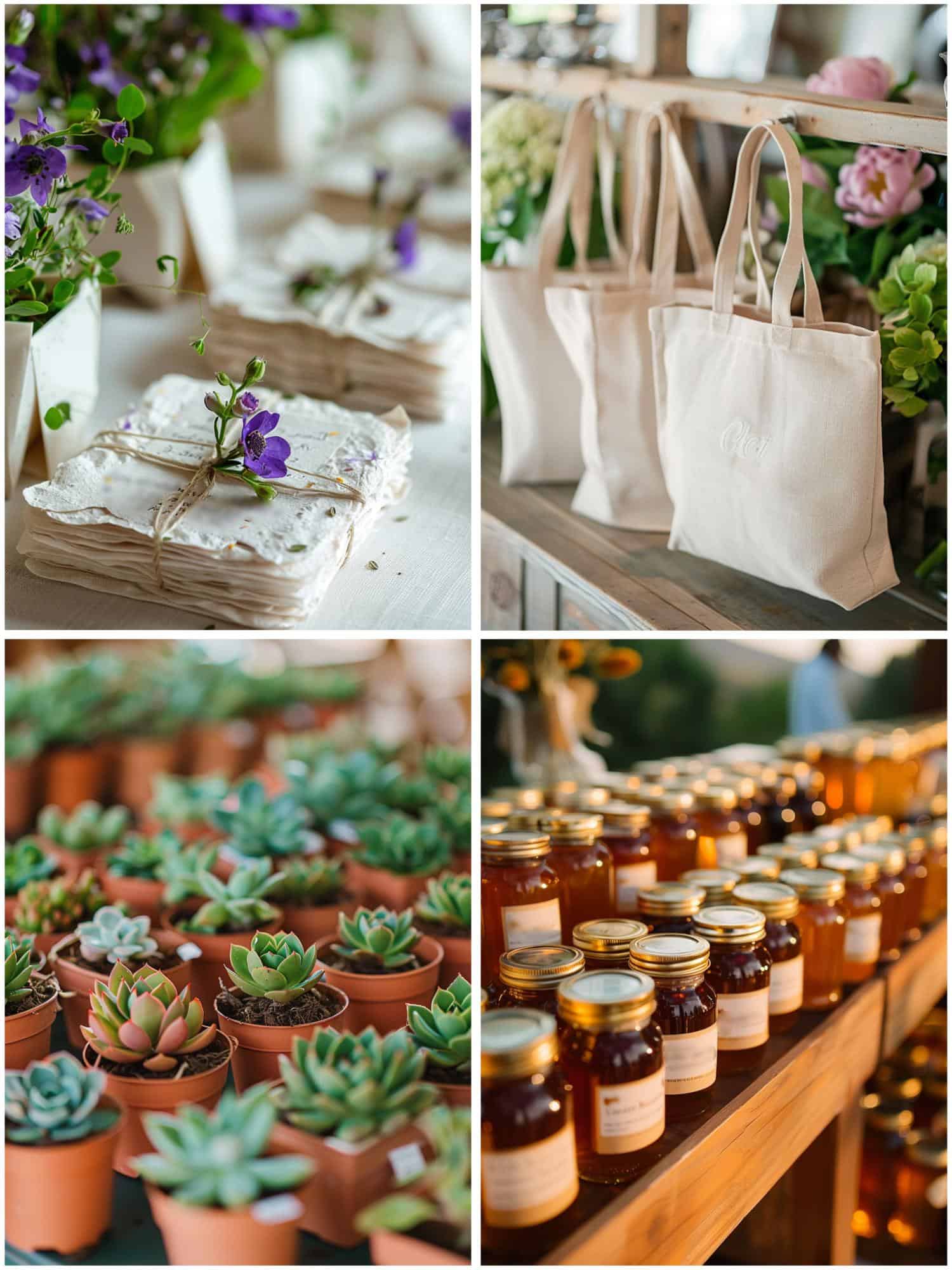 eco-friendly wedding favors