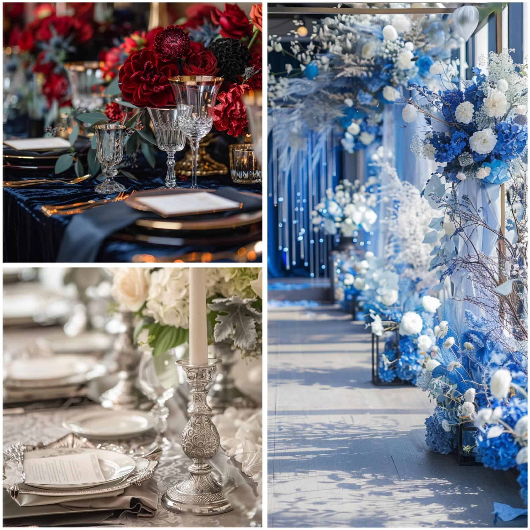 elegant wedding theme ideas for color palettes