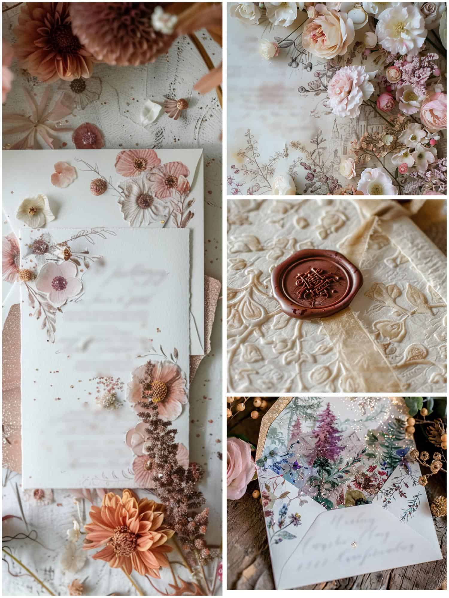 enchanted wedding invitations