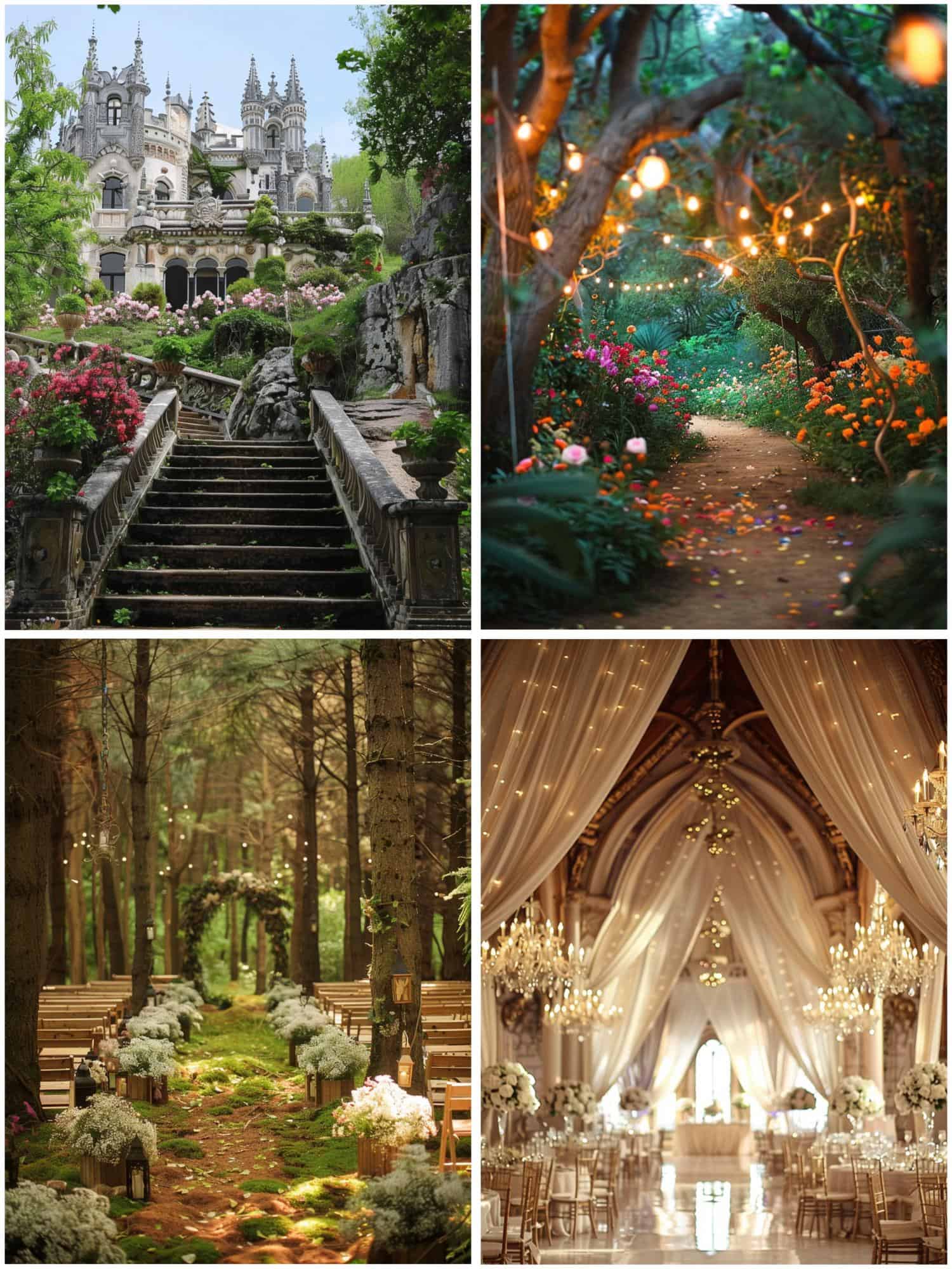 enchanted wedding theme ideas for venues