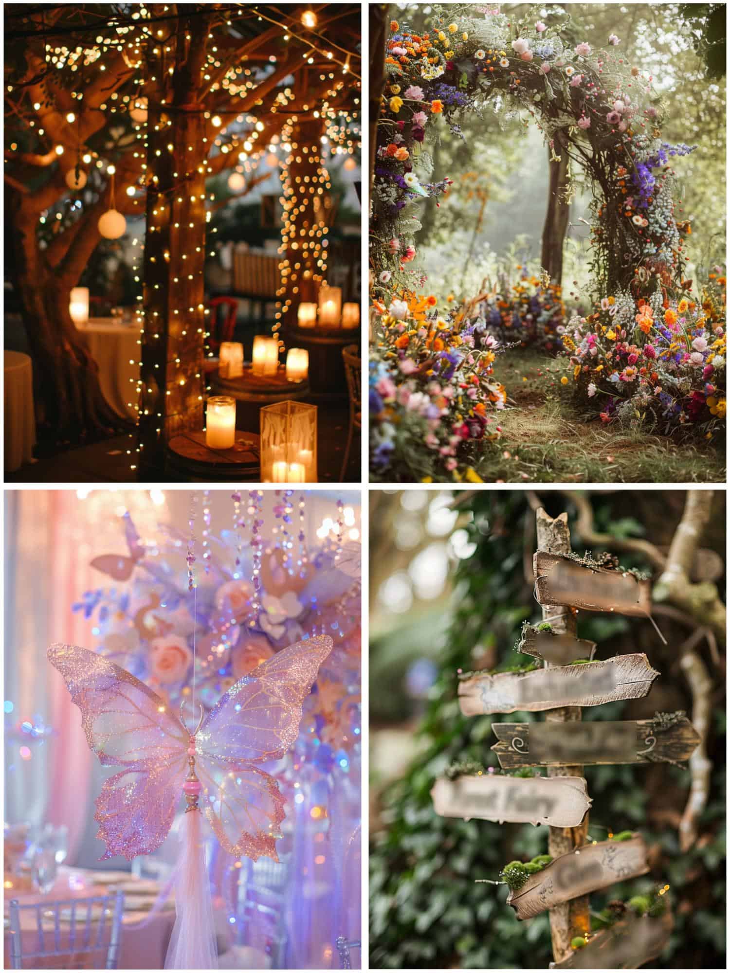 fairy wedding theme ideas for decor