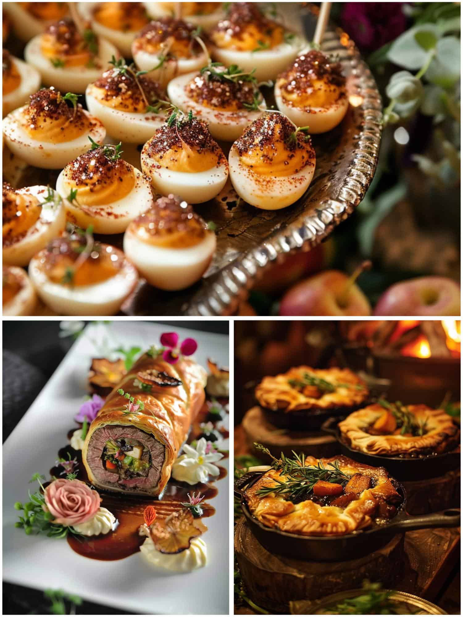 fantasy wedding theme ideas for food