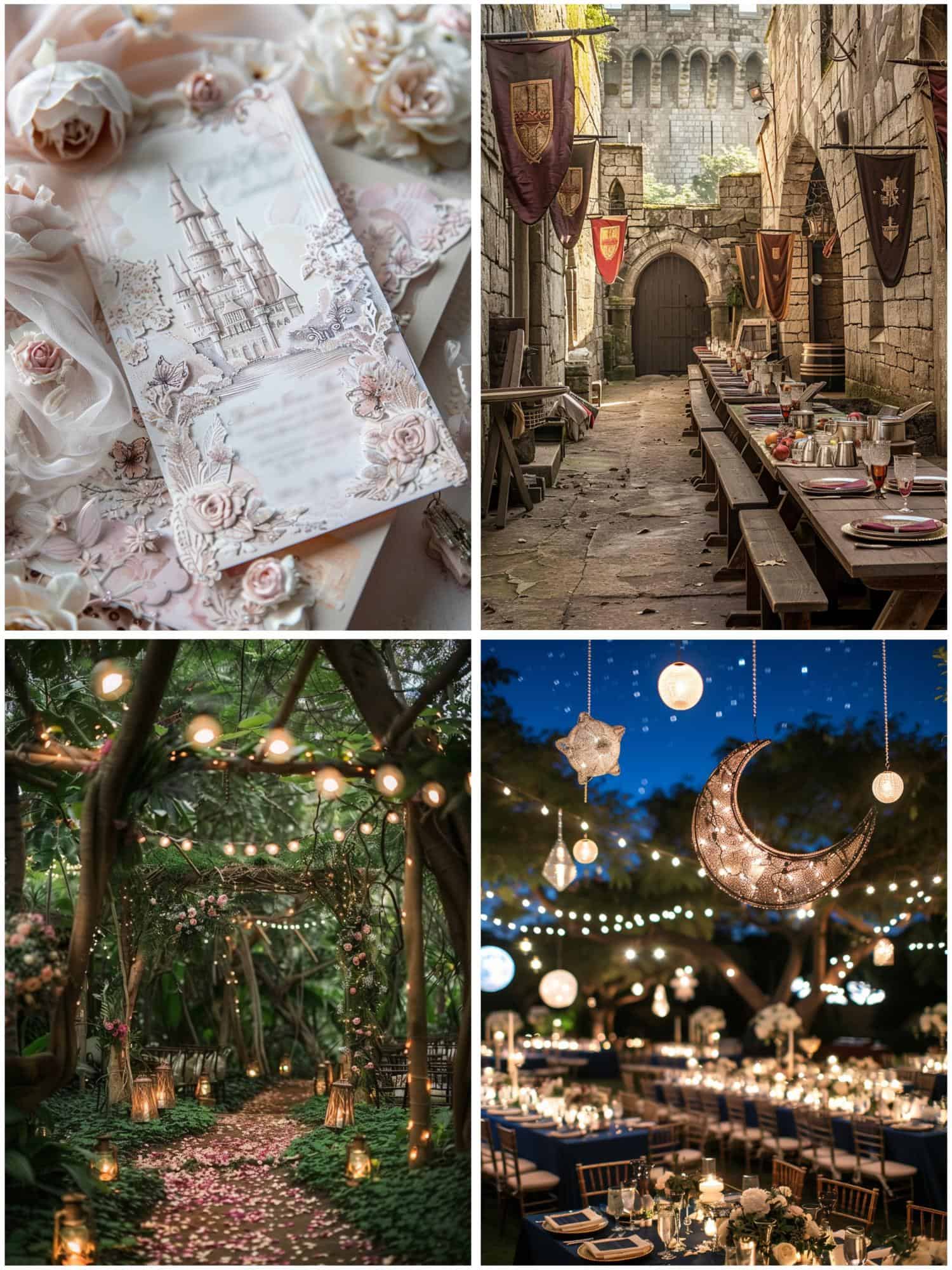 fantasy wedding theme ideas