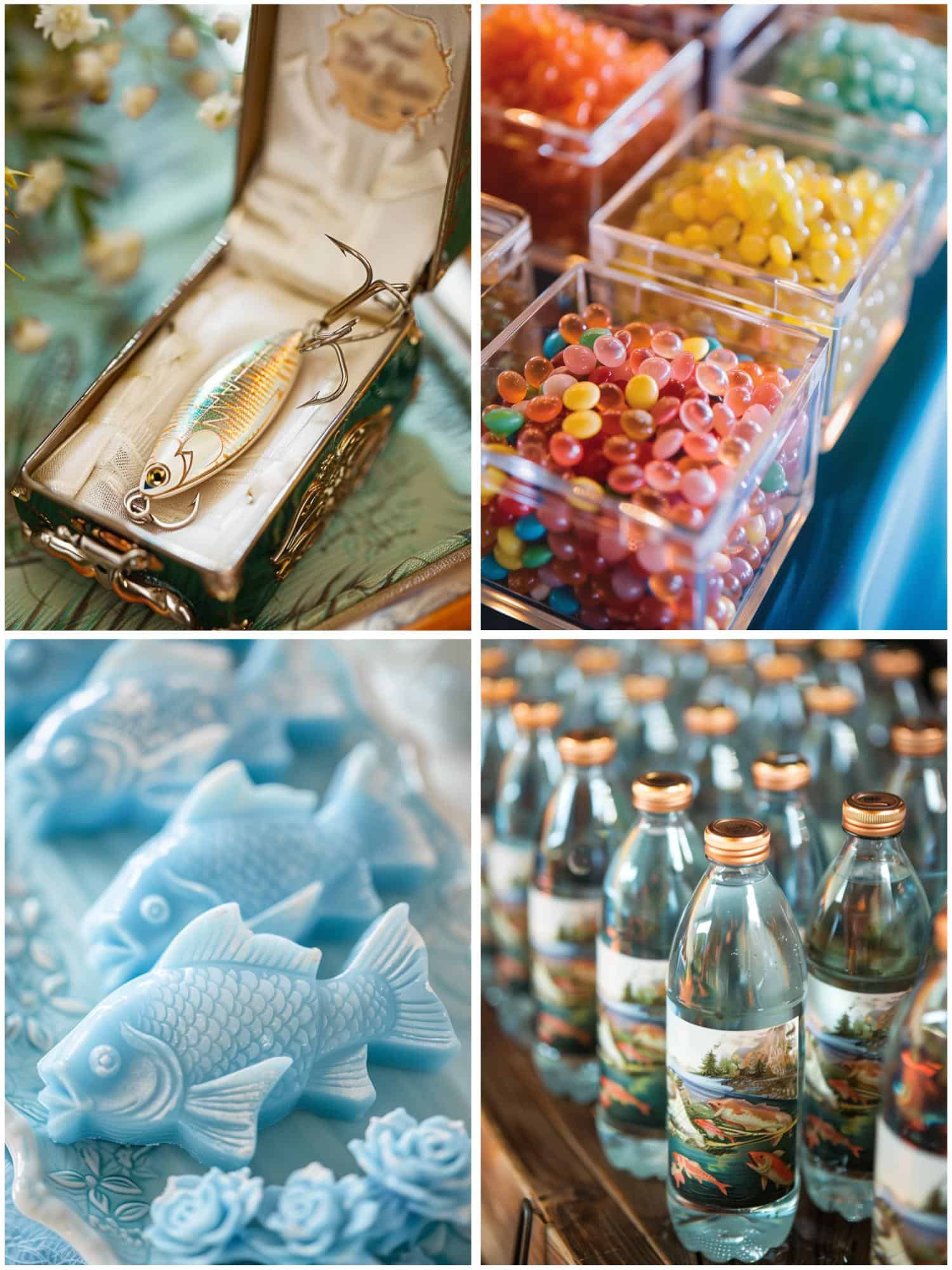 fishing-inspired wedding favors