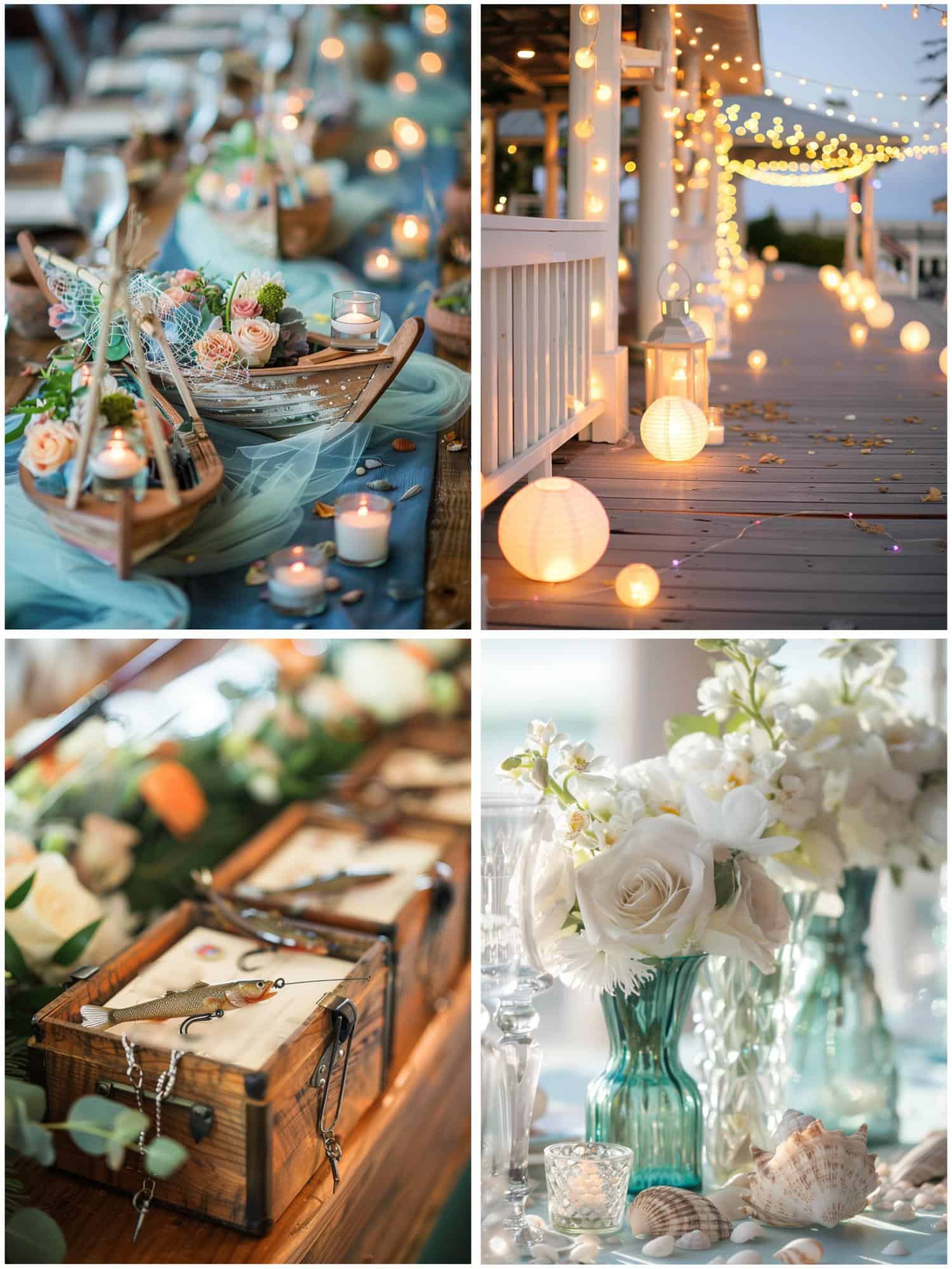 fishing wedding theme ideas for decor