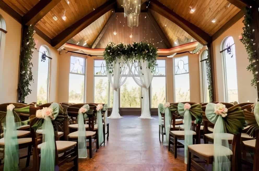 indoor venue for fairy-themed wedding
