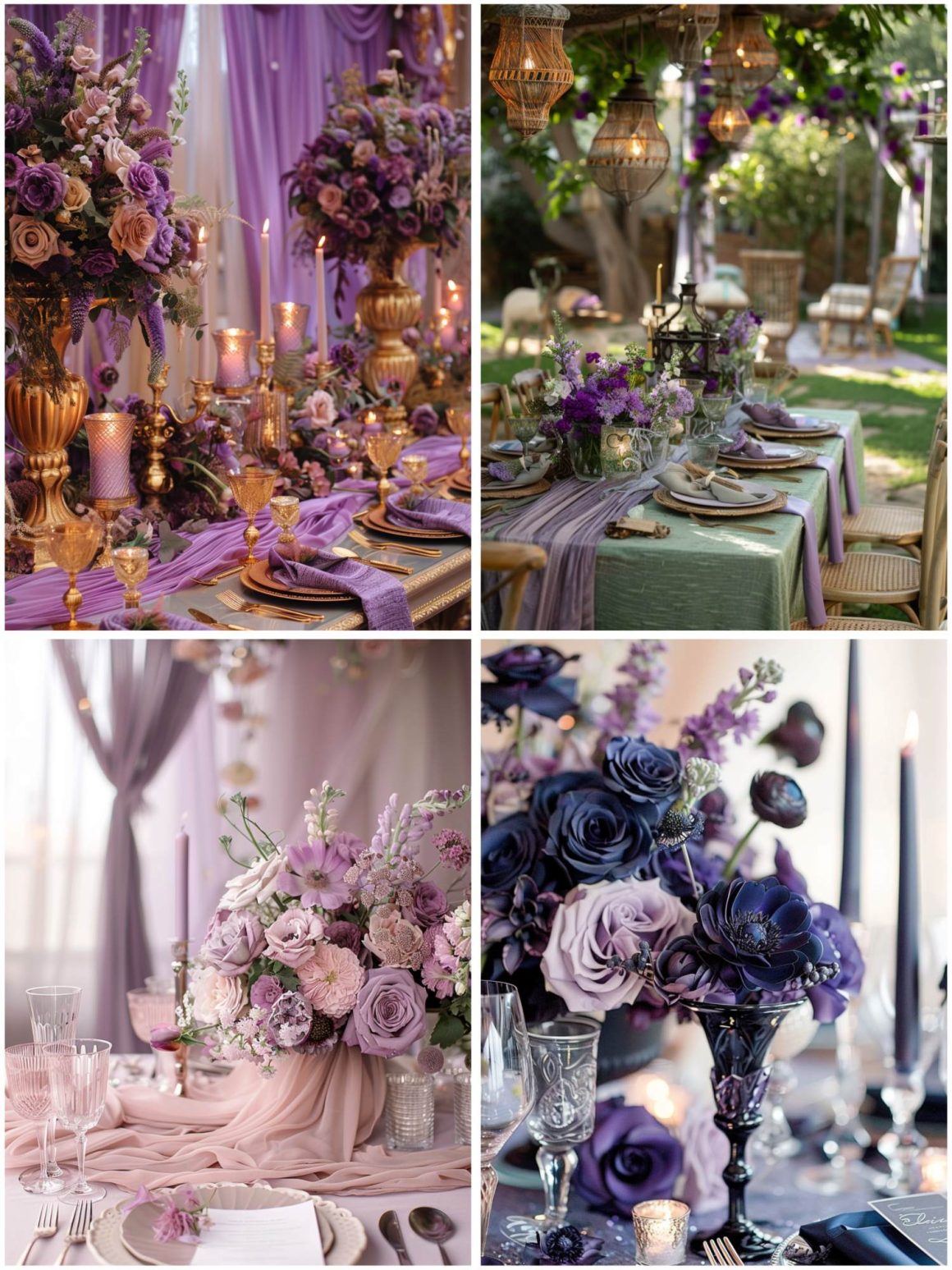 Dreamy Lilac Purple Wedding Theme Ideas for Romance