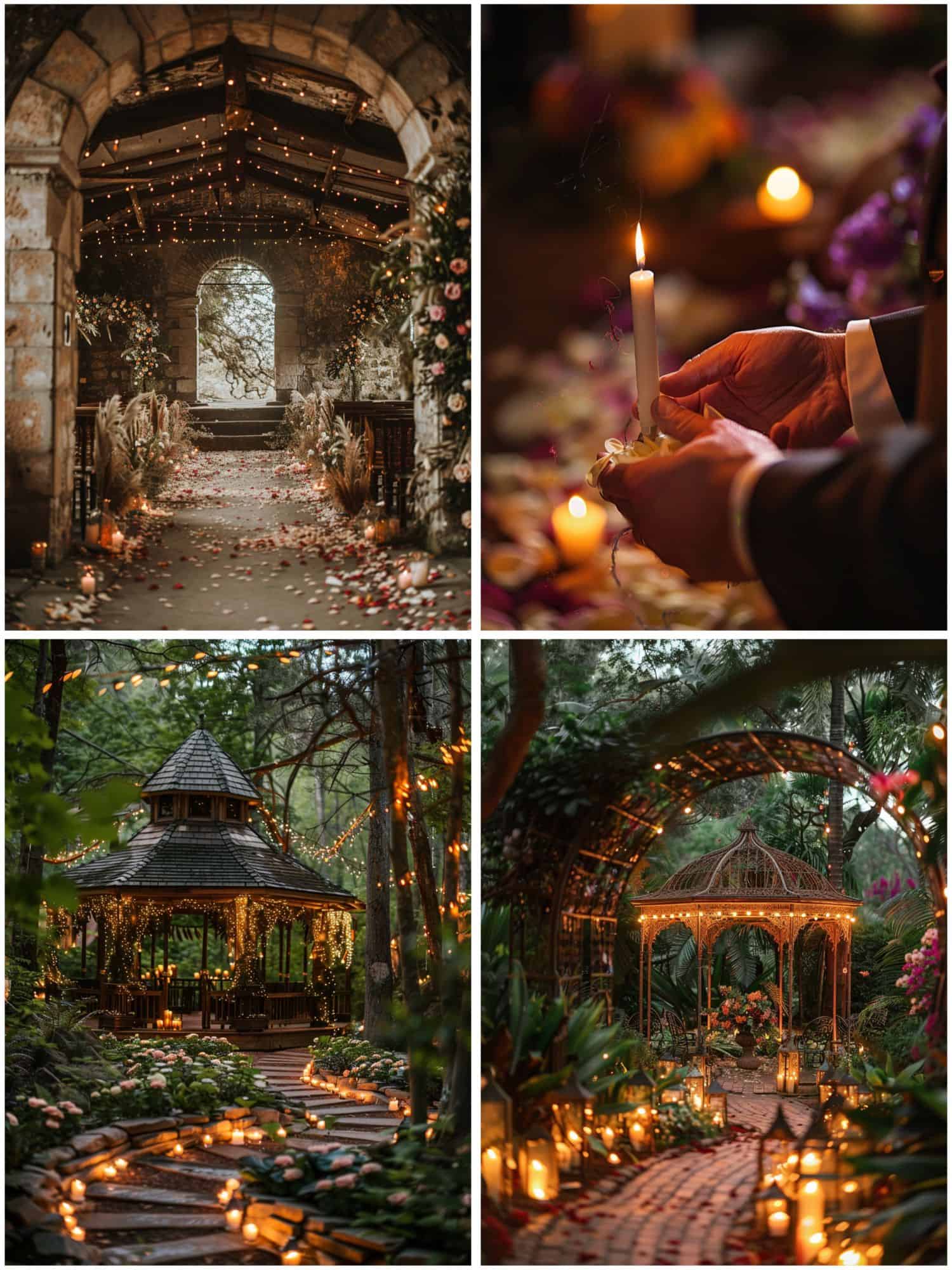 magical elements for a fairytale wedding