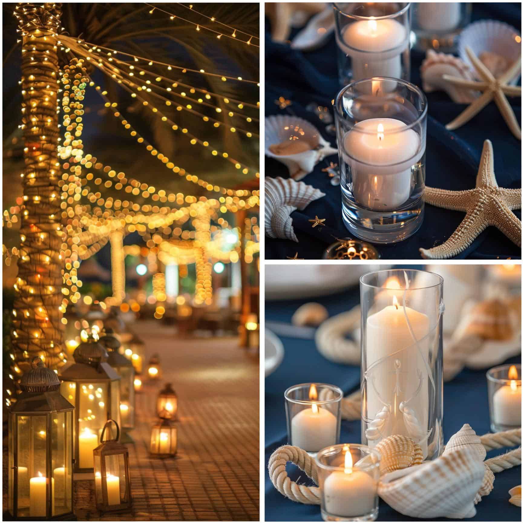 nautical-themed wedding decor