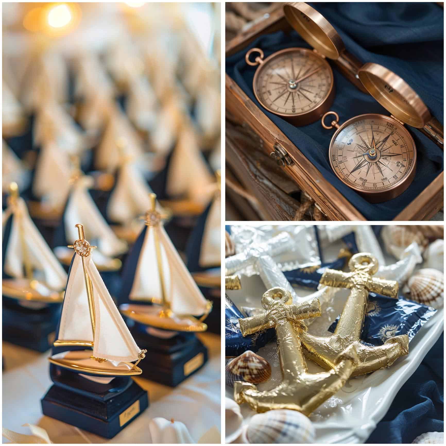 nautical wedding theme ideas for favors