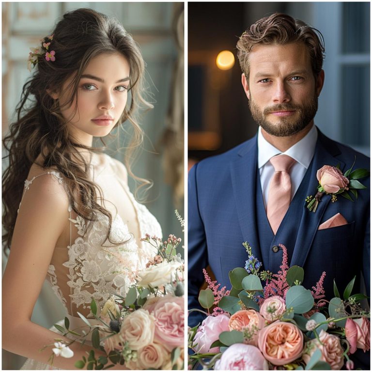 Chic Navy Blue and Blush Pink Wedding Ideas You ll Love