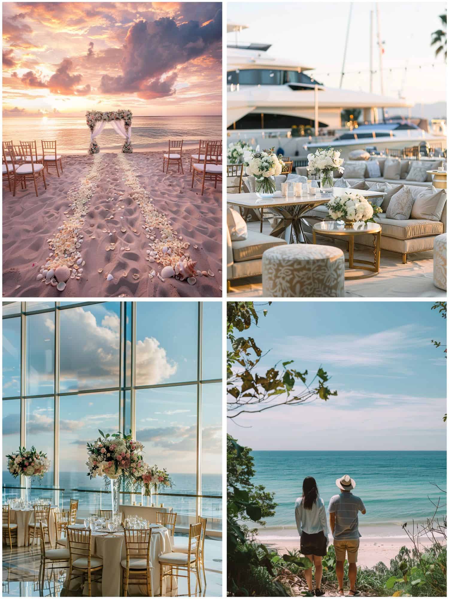 ocean wedding theme ideas for venue