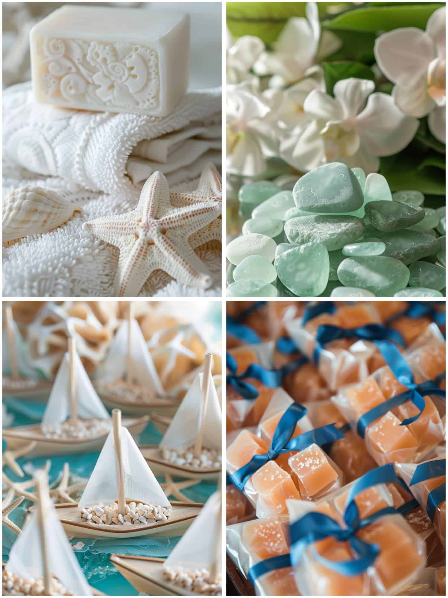 ocean wedding theme ideas for wedding favors