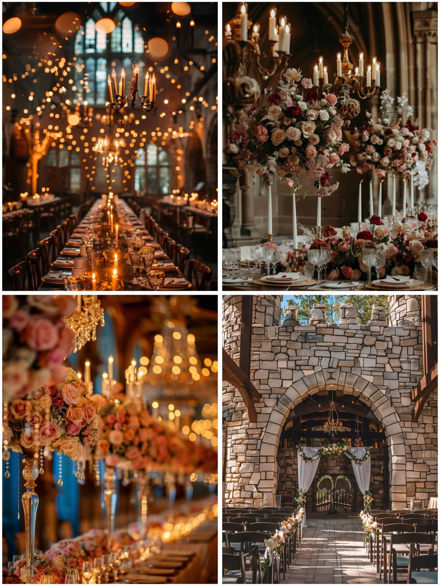 ornate decor ideas for fairytale wedding