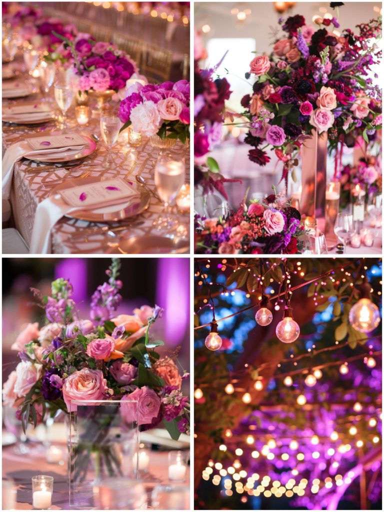 Sweet Pink and Purple Wedding Theme Ideas for Dreaminess