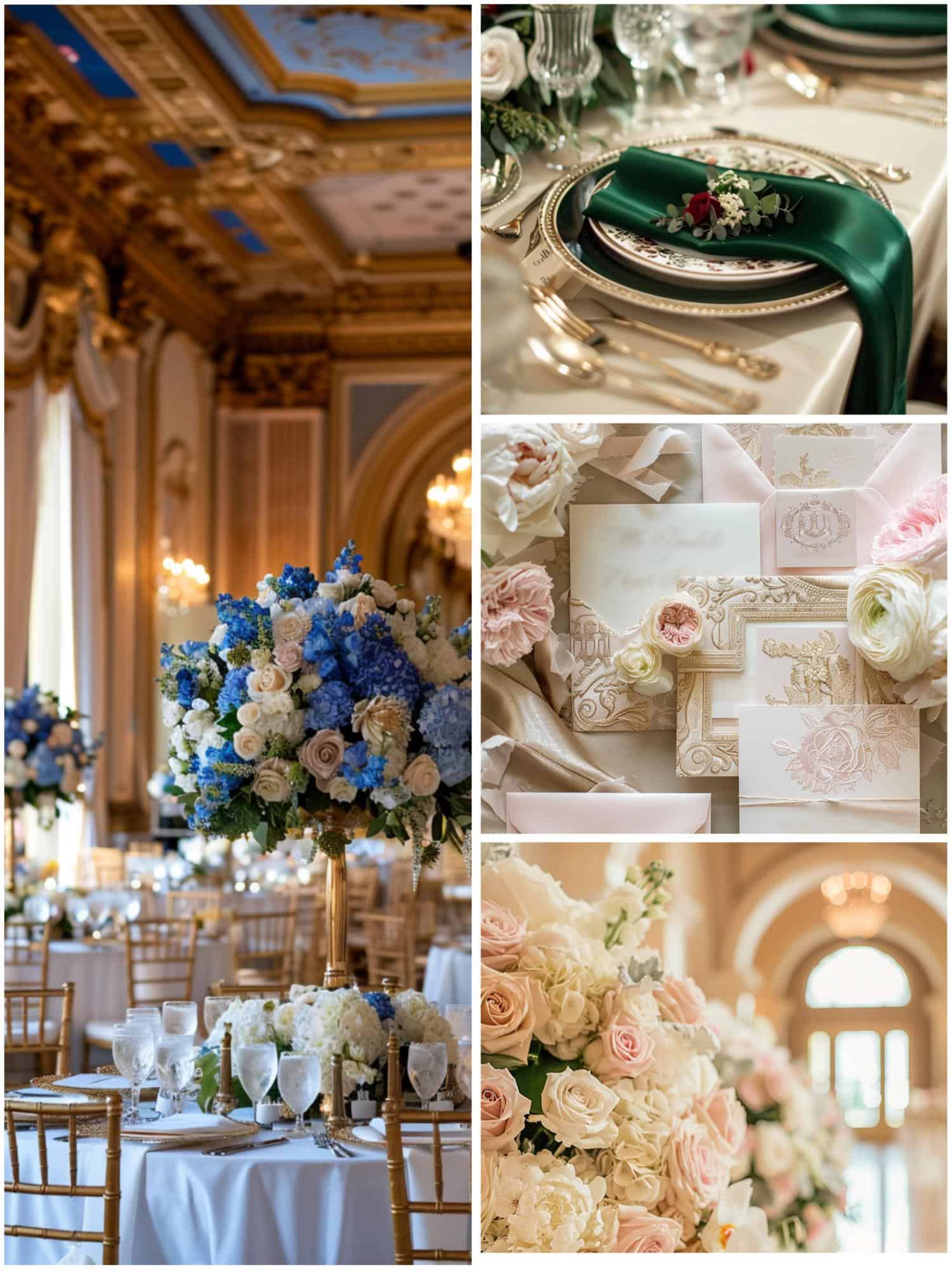 timeless wedding color palettes