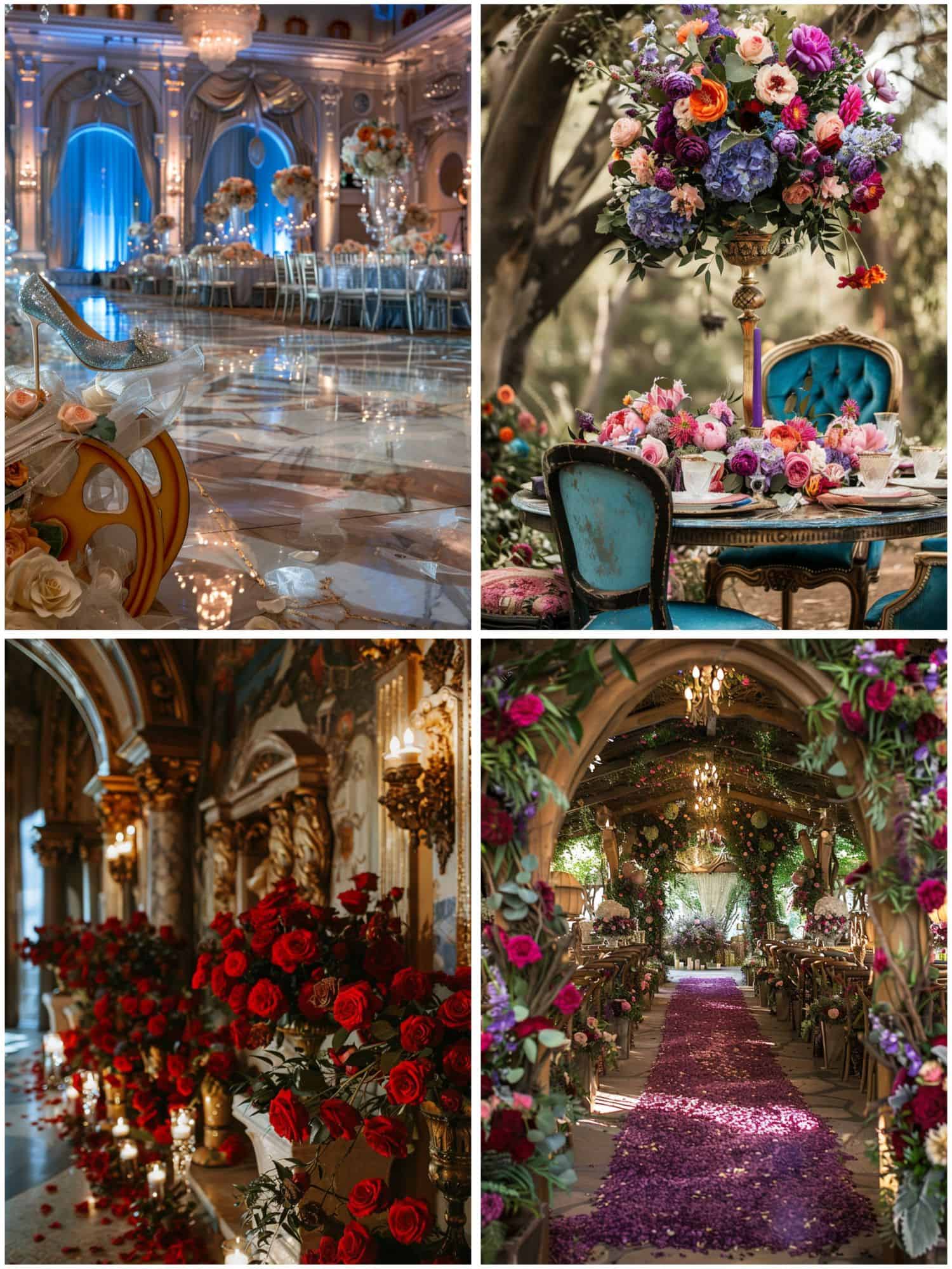 venue ideas for fairy tale-themed wedding