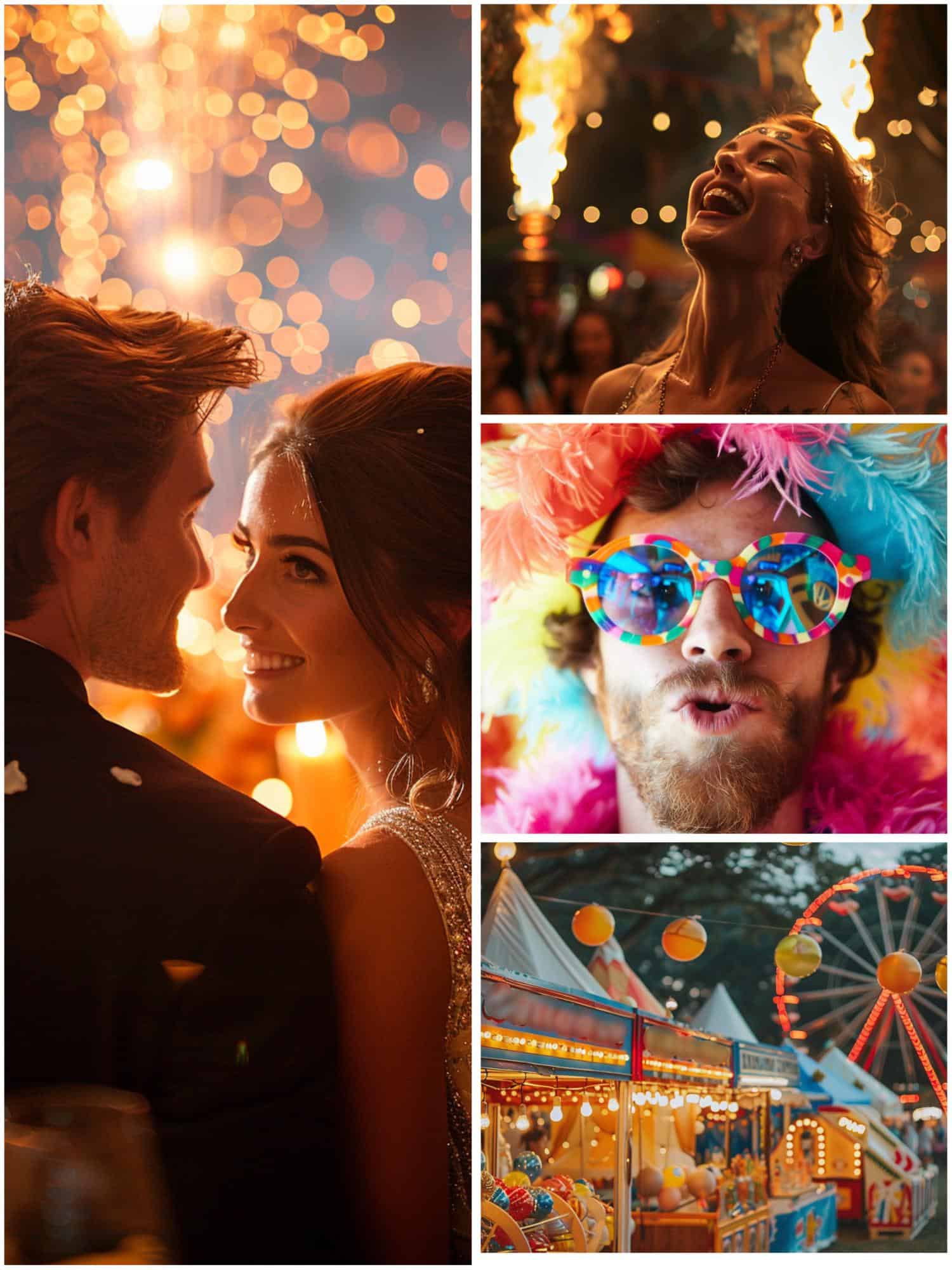 entertainment ideas for a carnival-themed wedding