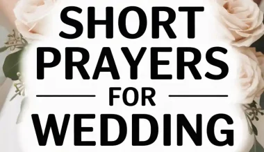 20 Short Prayers For Wedding Toasts