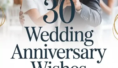 30 Wedding Anniversary Wishes for Parents