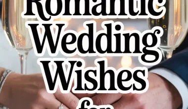 50 Romantic Wedding Wishes