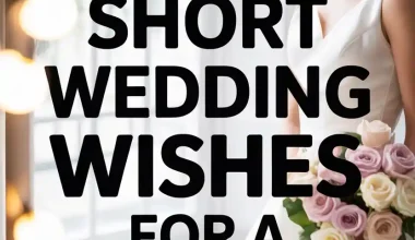 50 Short Wedding Wishes for Niece