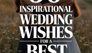 50 Wedding Wishes For Best Friend