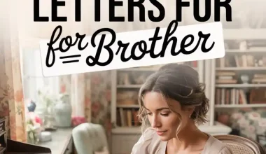 7 Wedding Day Letters for Brother