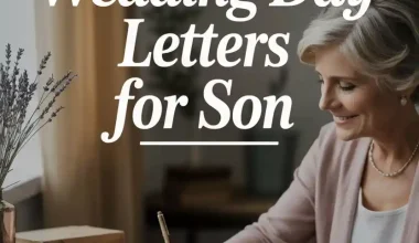 7 Wedding Day Letters for Son