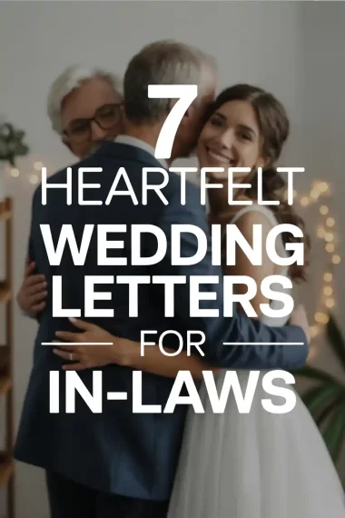 7 Wedding Letters For In Laws