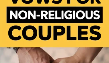 Romantic Vows For Non Religious Couples
